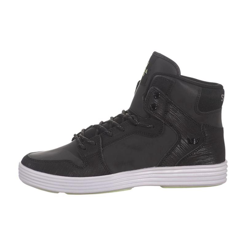 Buty Supra VAIDER LITE - Sneakersy Wysokie Damskie - Czarne (RNXE-03768)